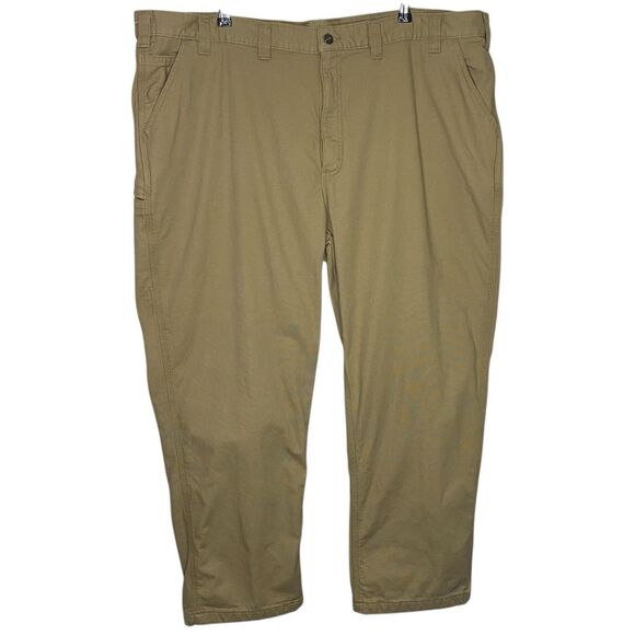 Carhartt Pants Mens 48x30 (49x30) Rugged Flex Relaxed Fit Canvas Lined Workwear - Picture 1 of 16